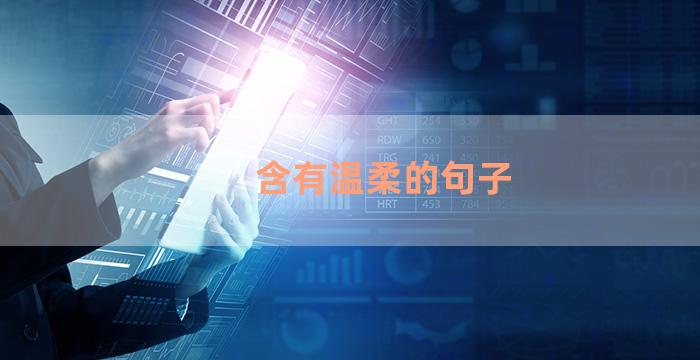 含有温柔的句子